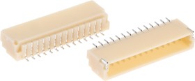 SM14B-SRSS-TB (LF)(SN), Pin Header, ввод сбоку, Wire-to-Board, 1 мм, 1 ряд(-ов), 14 контакт(-ов), Поверхностный Монтаж