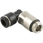 55000 Series Push-in Fitting, M5 Male to Push In 6 mm, Threaded-to-Tube ...