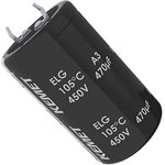 ELG157M400AQ3AA, Aluminum Electrolytic Capacitors - Snap In 150uF 400V 20% 105C ...