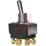 2GM54-73, Toggle Switches 2-pole, ON - OFF - ON, 10A/15A 250VAC/125VAC 3/4 HP ...