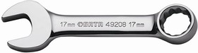 49203, Ключ комбинированный 12 мм., укороченный (SATA)