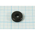 Изоляционная втулка проходная 6x6x1,8x10/16, материал резина, черный, Mi6x6