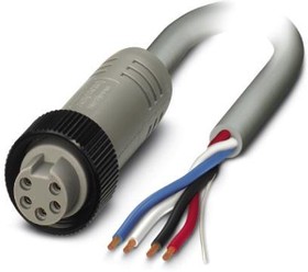 Фото 1/2 1416669, Sensor Cables / Actuator Cables SAC-5P-2,0-U40/MINFS DeviceNet - Thick