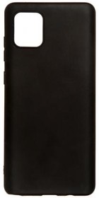 (Galaxy Note 10 Lite матовый силикон, черный) чехол для Samsung Galaxy Note 10 Lite матовый силикон, черный