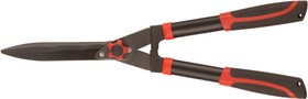 Фото 1/3 77109, Кусторез, прямые лезвия с тефлоновым покрытием, стальные ручки с прорезиненными рукоятками 610 мм