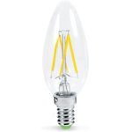 Лампа светодиодная LED-СВЕЧА-deco 7Вт 230В Е14 3000К 810Лм прозрачная 4690612007601