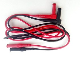 BC55-20430, щнуры для мультиметра без насадок, длина кабеля-1м.