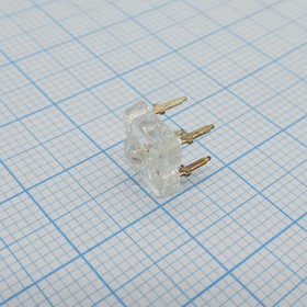 FYLF-1860UW1C, (белый), Светодиод 7,6х7,6мм/белый/ 9000K/2200мкд/ 3.2в/20мА/прозрачный/70°