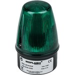 LED100-02-04, Сигнализатор: световой, непрерывный свет,мигающий свет, зеленый