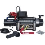 RUNVA Лебёдка электрическая 24V Runva 12500 lbs 5670 кг (влагозащищенная) ...