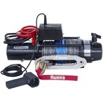 RUNVA Лебёдка электрическая 24V Runva 12500 lbs 5670 кг (влагозащищенная) ...