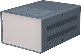 Фото 1/2 Grey Extruded Aluminium Enclosure, IP30, Grey Lid, 178 x 305 x 175mm