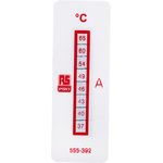 Non-Reversible Temperature Sensitive Label, 37°C to 65°C, 8 Levels