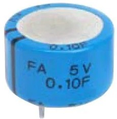 FA1A223ZF, Supercapacitors / Ultracapacitors 11V .022F -20/+80% LS=5.1mm