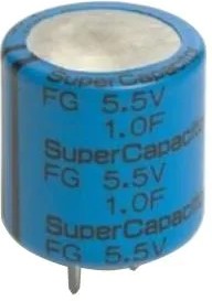 FG0V155ZF, Supercapacitors / Ultracapacitors 3.5V 1.5F -20/+80% LS=5.08mm