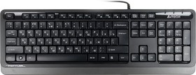 Фото 1/10 Клавиатура A4TECH Fstyler FK10, USB, черный серый [fk10 grey]
