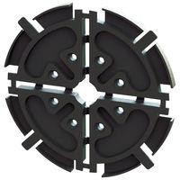 Фото 1/2 EFA04-21-ASS, Cable Mounting & Accessories Fiber Reel & Pads,Black,25MM Rad, Fiber Reel & Pads,Black