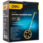 DELI измерительное колесо с механическим счетчиком DL330112 300мм ( точность ...
