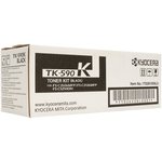Тонер-картридж Kyocera TK-590K чер. для FS-C2026MFP/C2626