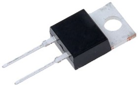 Diodes Inc 1000V Fast Recovery Epitaxial Diode Rectifier & Schottky Diode, TO-220AC DTH810D