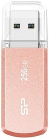 Фото 1/3 Флешка USB Silicon Power Power Helios 202 256ГБ, USB3.0, розовое золото [sp256gbuf3202v1p]