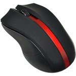 Мышь Oklick 615MW Black/Red