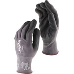 11840090, HyFlex 11-840 Grey Nylon, Spandex General Purpose Work Gloves, Size 9 ...