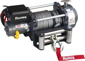 Фото 1/5 RUNVA Лебёдка электрическая (индустр.) 12V Runva 15000 lbs 6800 кг EWN15000U