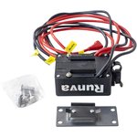 RUNVA Лебёдка электрическая 12V Runva 4500 lbs 2041 кг (синтетический трос) ...