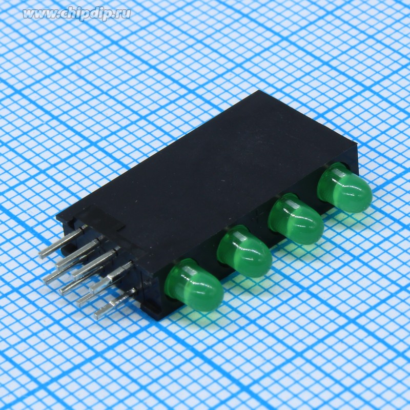 WP934SB/4GD, LED Circuit Board Indicators 3mm R/A GREEN DIFF – купить ...