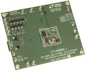 Фото 1/2 DC1335B-C, Power Management IC Development Tools IEEE 802.3at High Power PD and No-Opto Flyback Controller with AUX Support