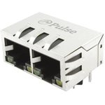JXD0-2015NL, Modular Connectors / Ethernet Connectors RJ45 1x4 Tab Up 1:1 ...