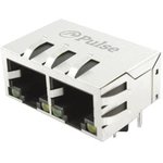 JXD0-2019NL, CONN,RJ45,1X2,1GD,1:1,TY