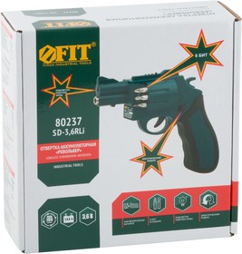 Photo 1/3 80237, 3.6 V cordless screwdriver; 180 rpm; 3 Nm; bit holder 6.35 mm; Li-Ion