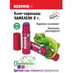 Клей-карандаш 8г KORES Chameleon (исчезающий цвет) 16802