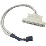 Кабель Chenbro 26H03210503B0 CABLE,USB 2.0 REV.B0, SR10569x03,900MM,FC , OEM {125}