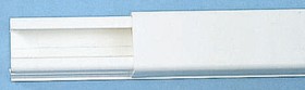 Фото 1/4 0 300 08, DLP White Mini Trunking - Closed Slot, W12.5 mm x D20mm, L2.1m, PVC