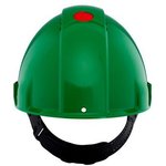 7000108289, G3000 Green Hard Hat , Ventilated