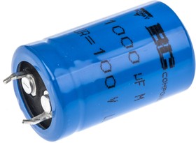 1000μF Aluminium Electrolytic Capacitor 100V dc, Snap-In - MAL215819102E3