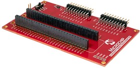 Фото 1/2 AC80T88A, Adapter; microcontroller I/O lines lead to goldpin connectors