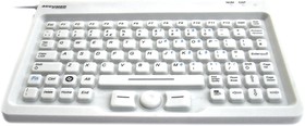 Фото 1/2 KYBNA-SIL-MINCWH, Wired USB Keyboard, QWERTY (UK), White