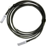 Кабель Mellanox® Passive Copper cable, ETH 100GbE, 100Gb/s, QSFP28, 3m, Black ...