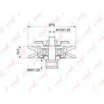 PB-5048, Ролик натяжителя поликлин.ремня
