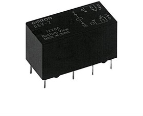 Фото 1/6 G5V-2-DC24, Low Signal Relays - PCB ThruHole Sealed DPDT 24VDC 500mW