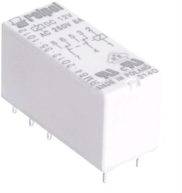 RM84-3012-35-5230, Реле миниатюрное, контакты DPDT (AgSnO2), катушка 230VAC, макс. ток 8A, шаг 5мм