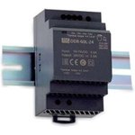 DDR-60G-24, Isolated DC/DC Converters - DIN Rail Mount 60W 9-36Vin 24Vout 2.5A ...