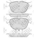 Колодки передние BMW X5-E70/F15 / X6-E71/F16 NIBK PN0094