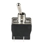 Y12CP, Toggle Switch, Panel Mount, On-Off, DPST, Tab Terminal