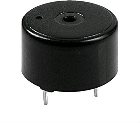 PK-12N40PAQ, Зуммер пьезокерамический 14mm 12В 4,1kHz 83дБ PC