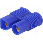 Разъем питания EC розетка, монтаж на кабель, EC3-F, 2C